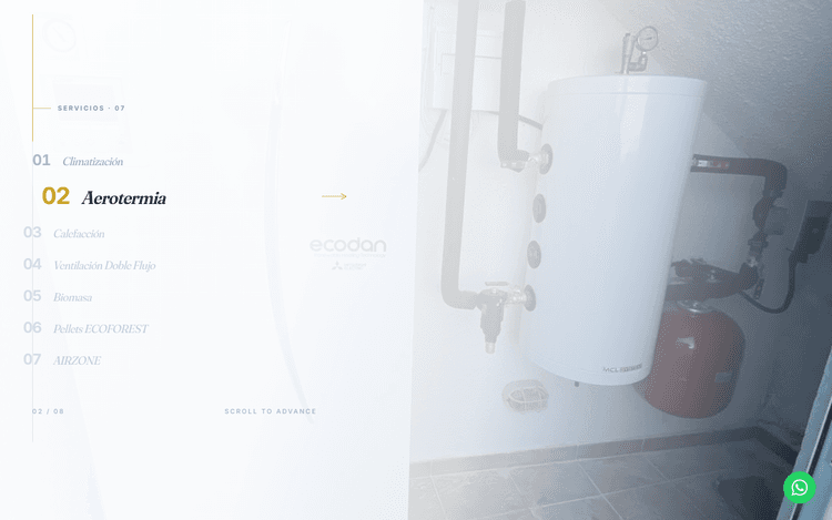 Esclitec — Web Corporativa — detalle