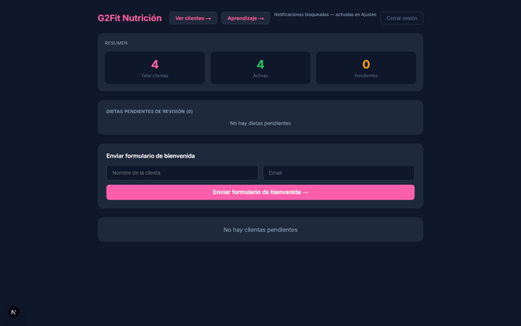 NutriFlow — Dietas a medida en minutos — detalle