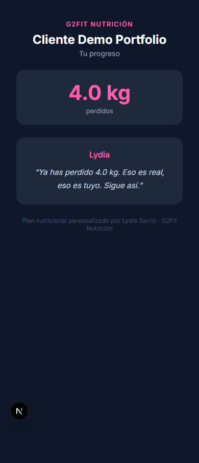 NutriFlow — Dietas a medida en minutos — detalle
